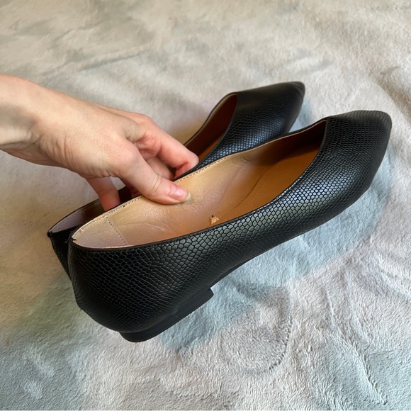 SOLD❌Black flats textured - ballerine noire - Picture 6 of 7